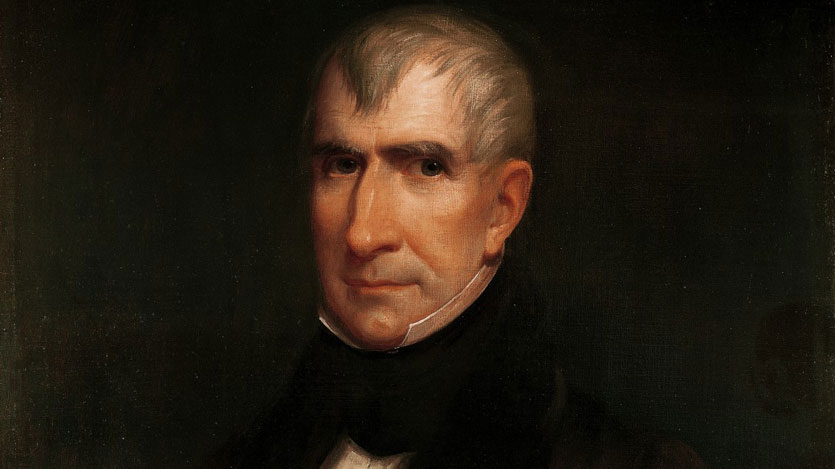 William Henry Harrison portrait, William Henry Harrison, Hampden-Sydney College Class of 1791, was President of the United States from March 4, 1841 until his death on April 4, 1841.