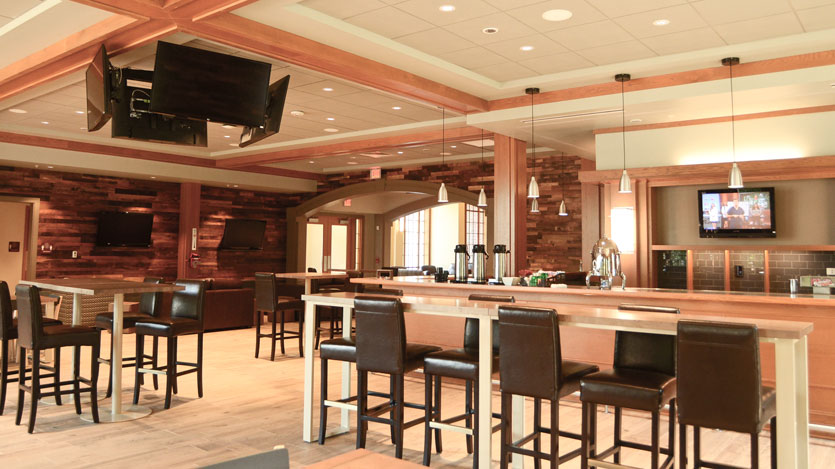 Brown Student Center Tiger Inn grill and bar
