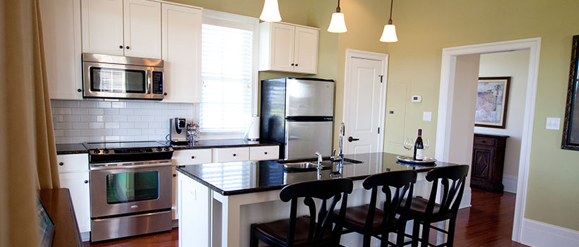 The Manor Cottages interior kitchen