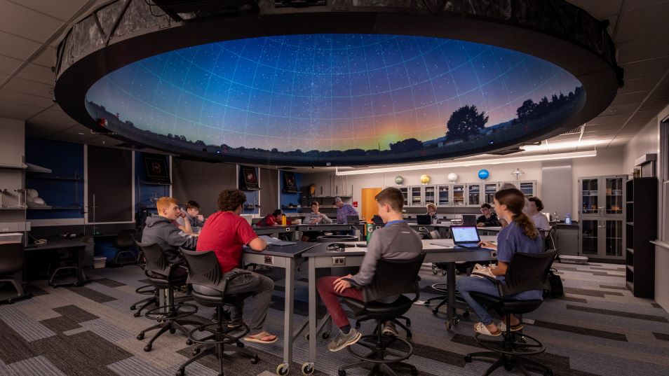 Pauley Science Center planetarium