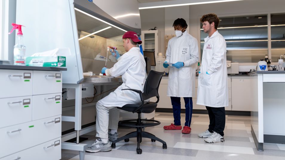 Pauley Science Center laboratory