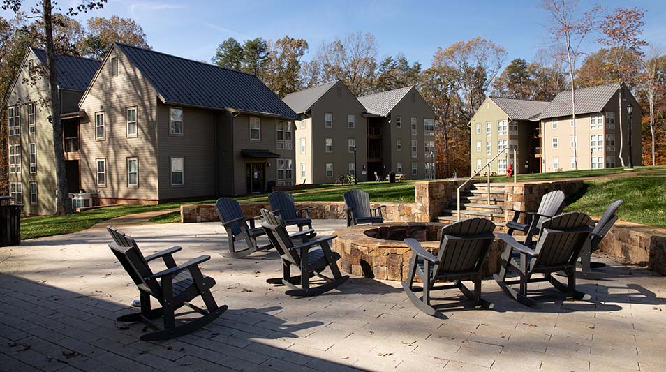 The Grove, a cluster of apartment residences