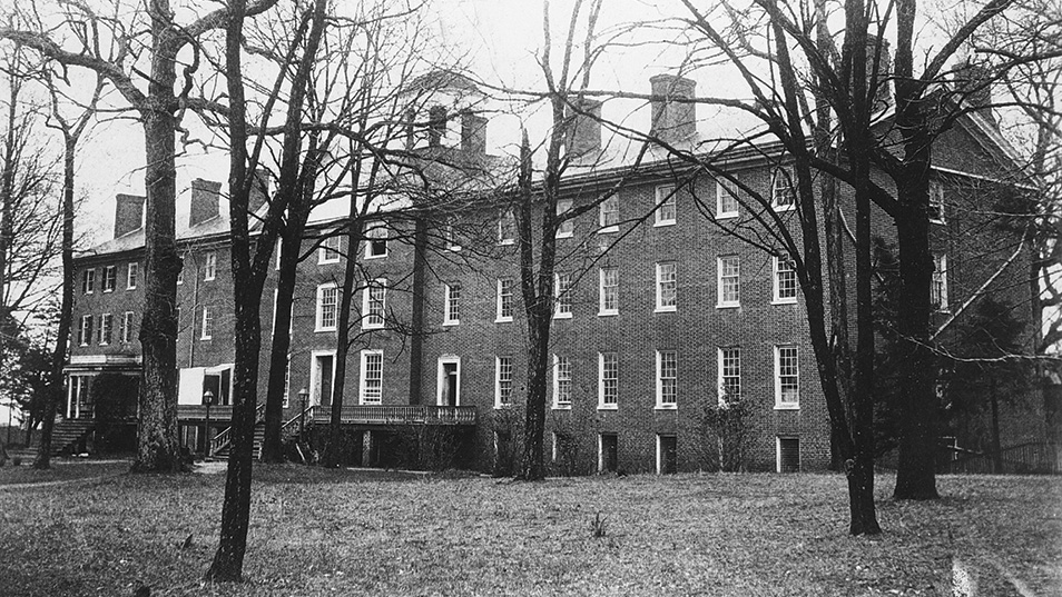 historical image of the Venable Hall