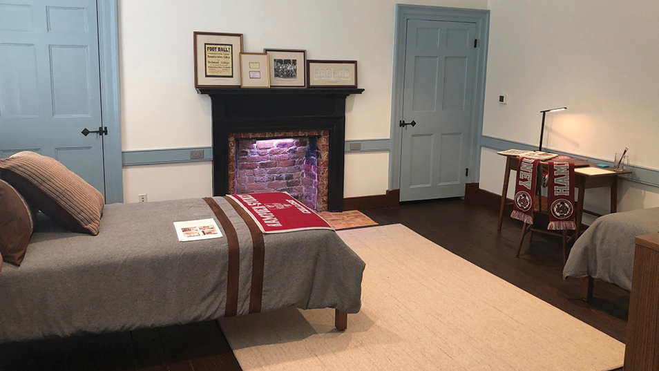 completed room of theg renovation of Venable Hall