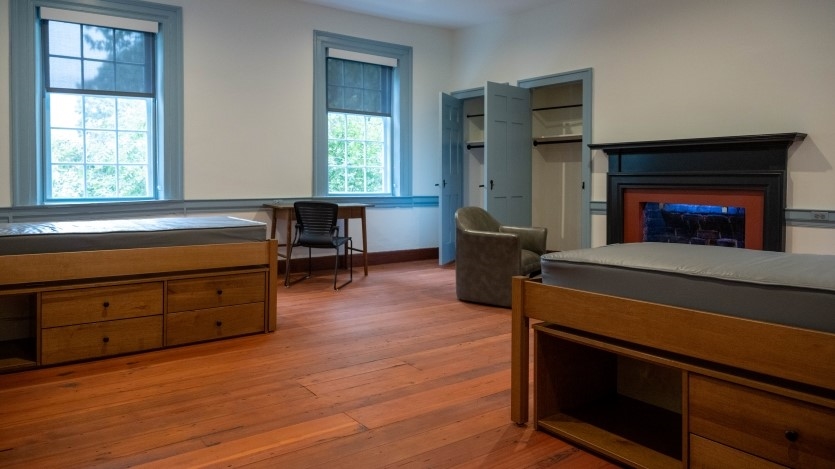 completed room of theg renovation of Venable Hall