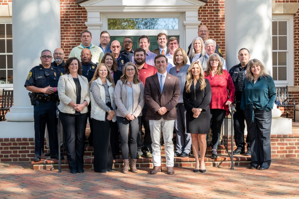 the student affairs staff group photo