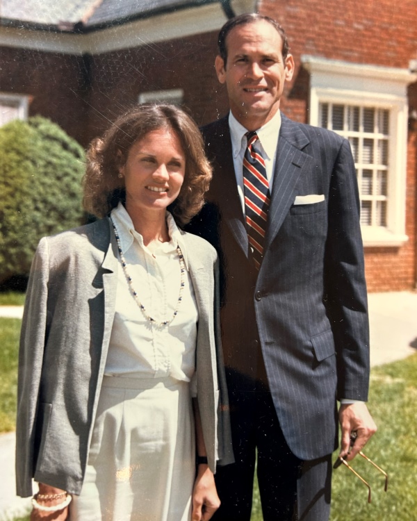  former College President Josiah &ldquo;Si&rdquo; Bunting III and his wife, Diana