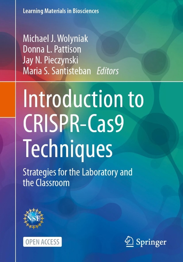 Colorful book cover of Learning Materials in Bioscience