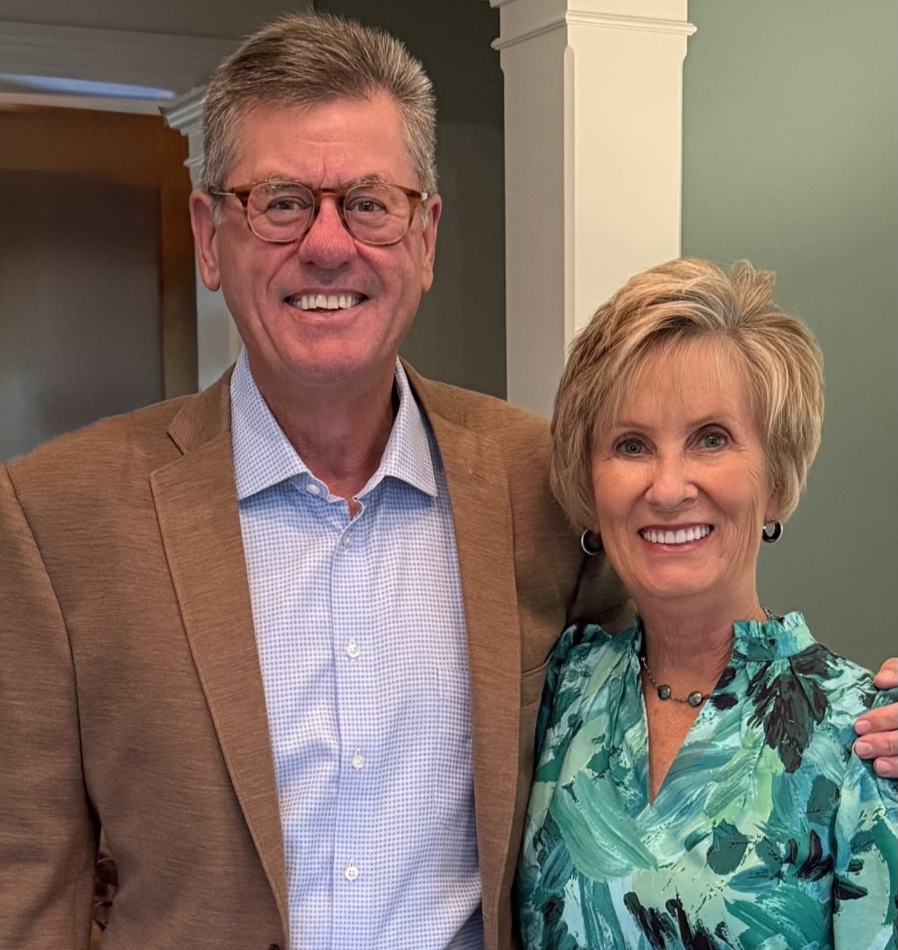 Keith Lewis and his wife headshots