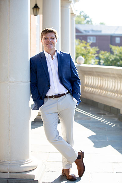 Jack Shipman '23 outdoor headshot